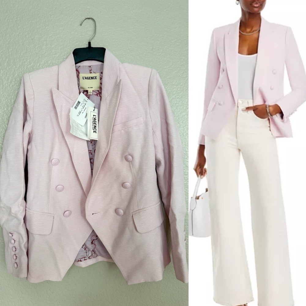 L'AGENCE
Kenzie Double Breasted Blazer and